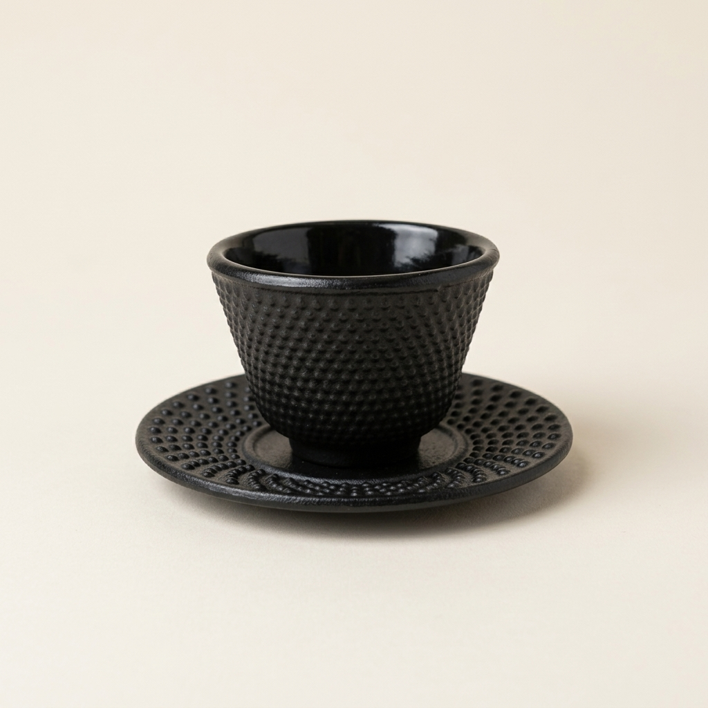 Plum Blossom Tea Cups, Set of 2