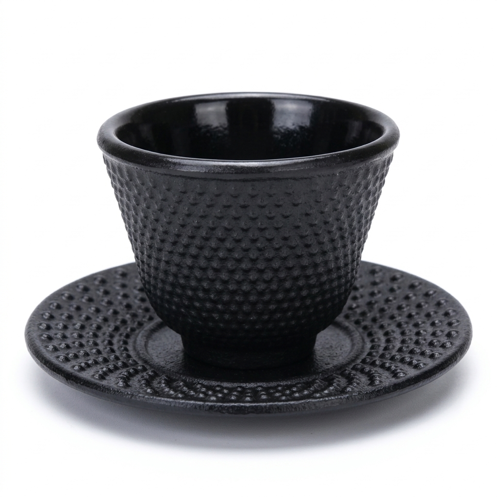 Plum Blossom Tea Cups, Set of 2