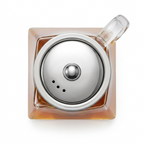 Square Glass Teapot with Infuser